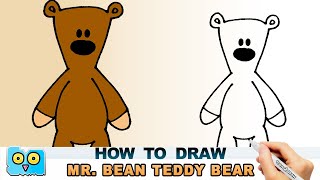 How to Draw Teddy Bear | Mr. Bean teddy