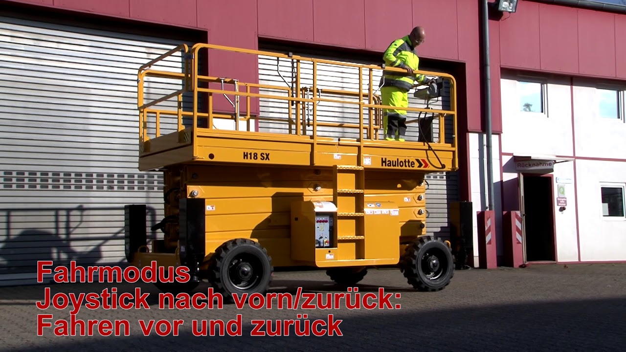 Einweisung | Scheren-Arbeitsbühne S180 Mobilift