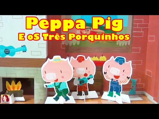 3 Casas da Peppa Pig lindas! Escolha 1 e vamos brincar! #peppapig  #brincadeira #brinquedos 