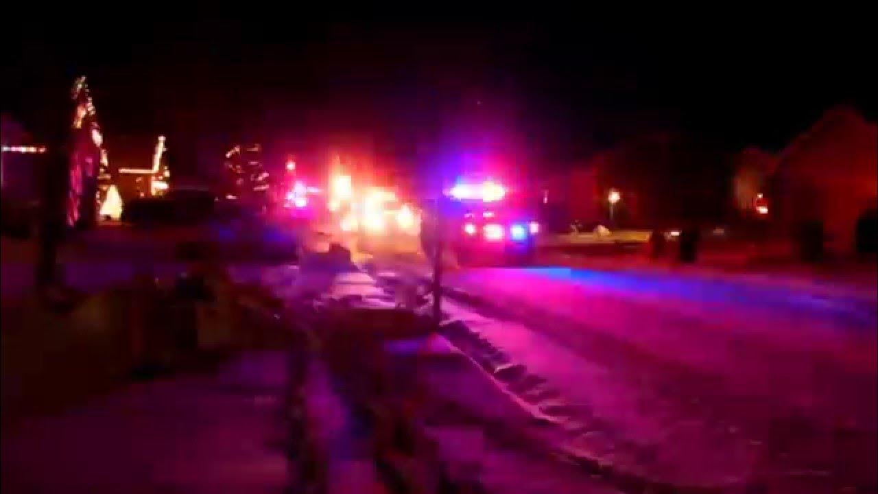 20th Annual Fire Truck Christmas Light Parade ! YouTube