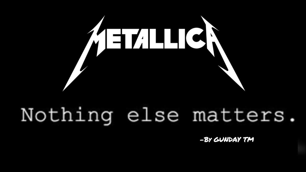 Nothing Else Matter Metallica Acoustic Intro Cover YouTube wednesday-nothing-else-matters-piano-tutorial-sheet-music-midi
