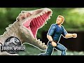 Indominus Escapes and Attacks Everyone! (Sweded) | Jurassic World | Mattel Action!