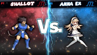 [MUGEN] AI BATTLE - Shallot vs Anna-EX