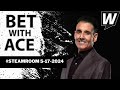Steam Room with Gianni the Greek - Sports Betting Tips and Bets Recap - 5/17 REPLAY