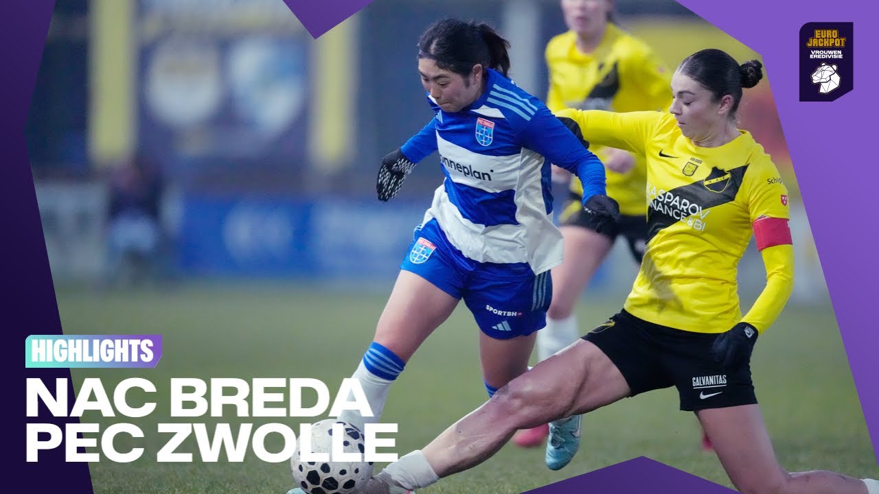 LATE GOAL na GELIJKMAKER beslist duel voor PEC Zwolle 🔥 | Highlights NAC Breda - PEC Zwolle