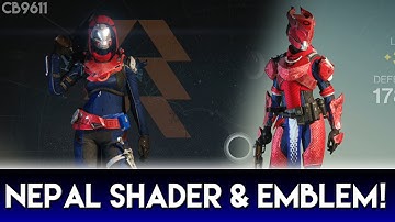 Nepal Shader & Emblem Showcase! (Nepal Relief Program Shader & Emblem)