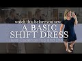 Watch this before you sew a basic shift dress feat cadence top and dress from love notions