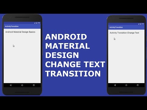 ANDROID MATERIAL DESIGN