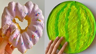 Plaster Clay Cracking & Slime ASMR Video #633