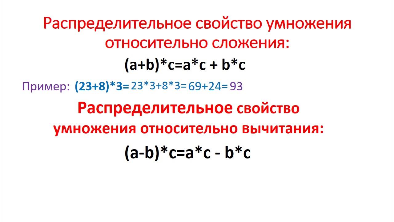 Назовите свойства умножения и приведите примеры Переместительный и сочетательный закон: Законы умножения: переместительный, соче