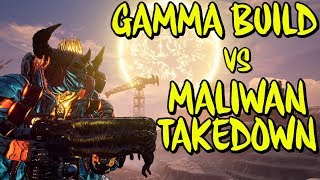 Borderlands 3 Level 57 FL4K Gamma Burst Build VS Maliwan Takedown (Mayhem 4)