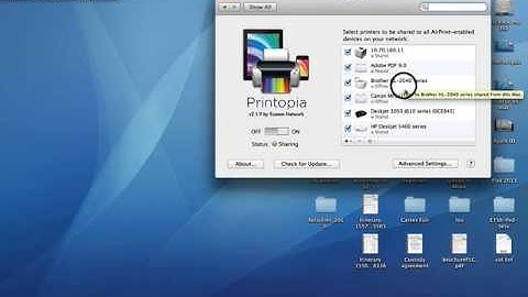Sharing Documents: Printopia Mac Setup