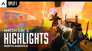 LG Dominates With A 32 Point Game! | NA Pro League Split 1 Match Day 2 Highlights | Apex Legends