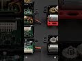 the inner circuit of four type of servo motors