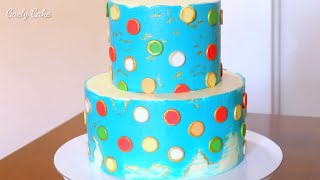 Design your buttercream cake like Fondant | Gaely Cake