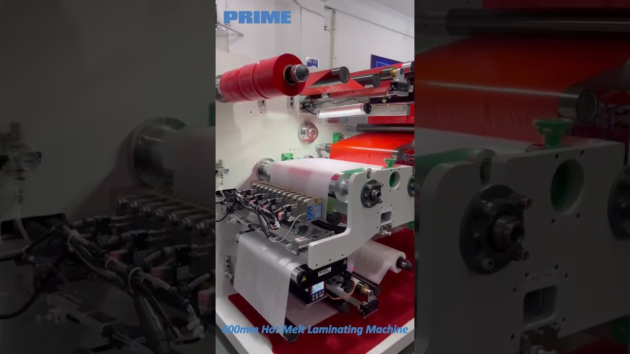 600mm Width Hot Melt Glue Coating Machine