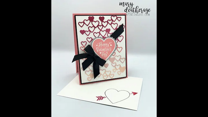 Heartfelt Detailed Hearts Valentine's Card Video Tutorial