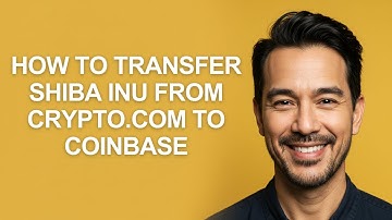 How To Transfer Shiba Inu From Crypto.Com To Coinbase - KevinHowTo