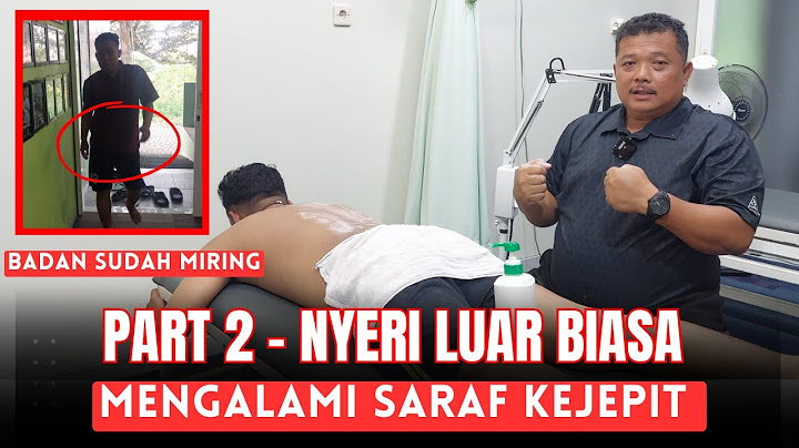 MCO ARIF - PART 2 NYERI LUAR BIASA, MENGALAMI SARAF KEJEPIT SAMPAI BADAN MIRING