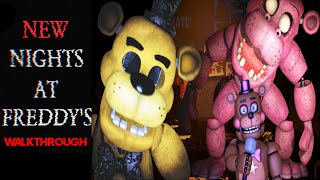 New Nights at Freddy's Walkthrough Night 15 + Minigames
