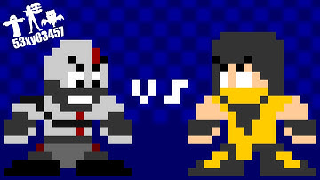 Kratos vs Scorpion - Project Pixkill