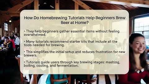 How Do Homebrewing Tutorials Help Beginners Brew Beer at Home? | The Pint Guy
