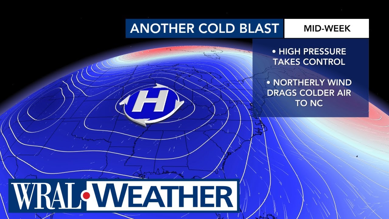 North Carolina Forecast: Cold front will deliver mid week blast of ...