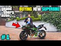 FINALLY I BOUGHT A NINZA H2R | GTA V GAMEPLAY #1
