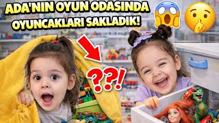 ADANIN OYUN ODASINDA OYUNCAKLARI SAKLADIK ‼️