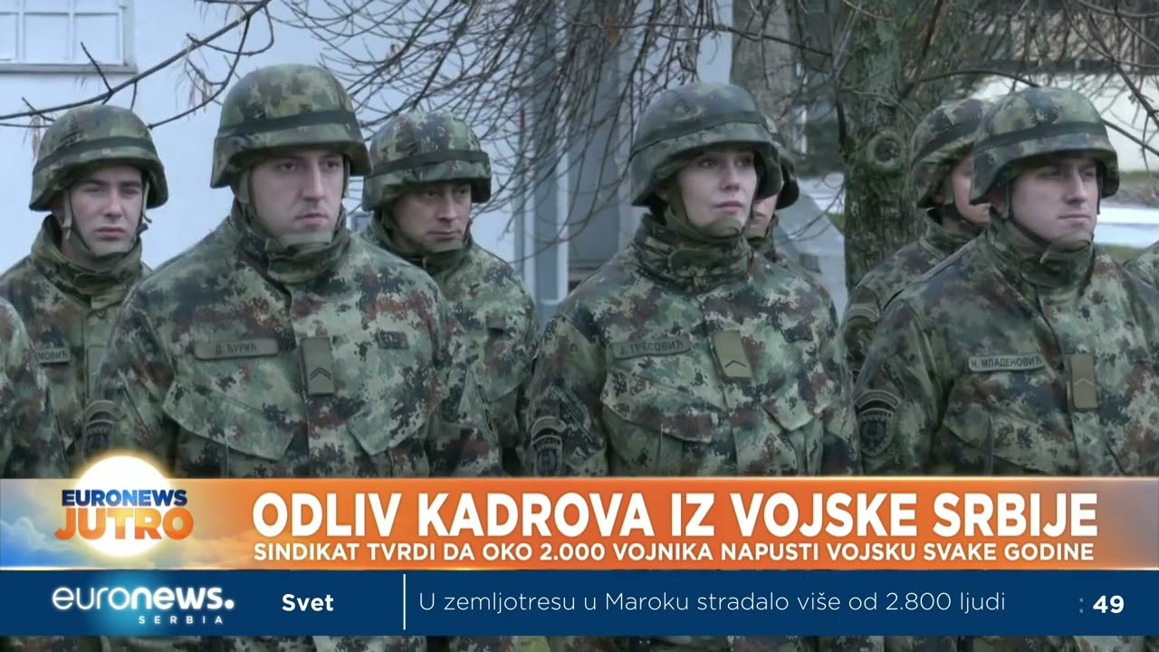 Odliv kadrova iz vojske