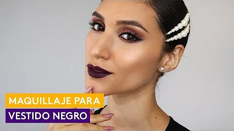 Maquillaje para vestido negro por Jose Sobarzo - s...