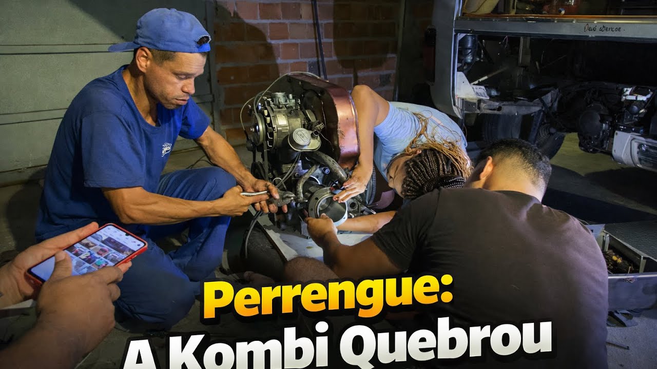 Perrengue Kombi quebrou, vamos ajeitar em casa 