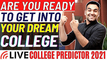 Live College Predictor 2021 | 6 Hours Mega College Discussions |  Predict Your College + Course