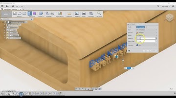 PLTW IED 5.2b - Embossed Text in Fusion360