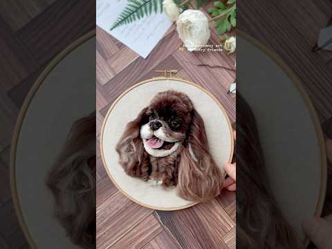 ๐ฟ ์ฌ๋์ด ๋ด๊ธด ์ฝ์นด์คํ๋์ ์์ ๐ | Where Love Meets Every Stitch #ใณใใซใผในใใใจใซ #ๅบ็น #ํซ์์ #cockerspaniel