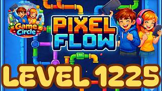 Pixel flow©  - Level 1225 - solution - walkthrough