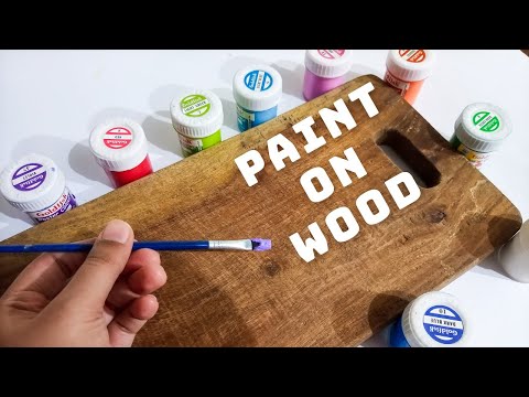Video: Painting A Cutting Board: How To Do It Yourself
