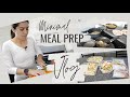 Cocina minimalista. MEAL PREP práctico & sencillo. (Mini fail) VLOG.