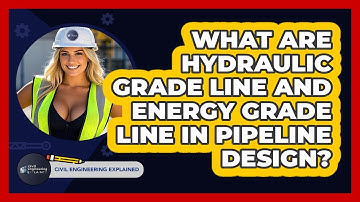 What Are Hydraulic Grade Line And Energy Grade Line In Pipeline Design?