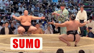 Grand SUMO Tournament (Nagoya) /  Kirishima VS Asanoyama