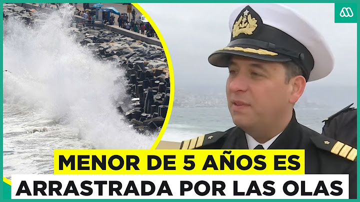 Menor de cinco años fue arrastrada por las olas: Marejadas complican su búsqueda en Viña del Mar