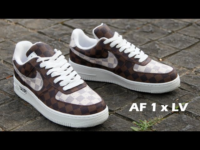 Unboxing $360,000 Nike Air Force 1 Virgil Abloh Louis Vuitton 