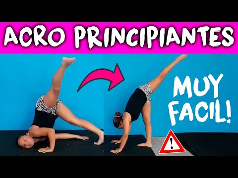 ACROBACIAS FÁCILES para principiantes SORPRENDE A TODOS! 🤩 | Grupo SILFIDES