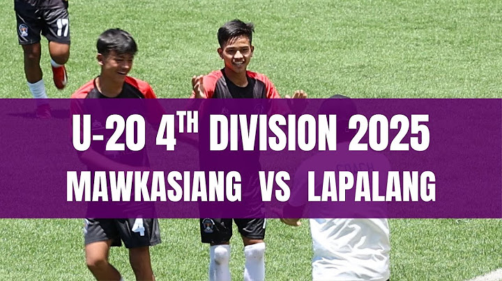 Mawkasiang edge Lapalang in thriller | SSA 4th Div 2025 | Match 34 | HIGHLIGHTS