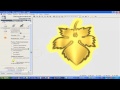 Уроки ArtCam  Виноградная лоза пошаговый урок. 3d модели artcam CNC Profi  урок №3 Видео!