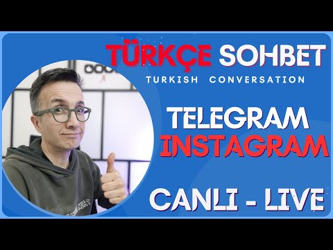 A2 - B1 Turkish Conversation -  Türkçe Sohbet Telegram | \