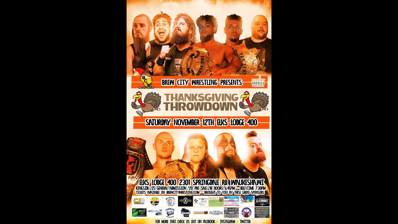 Brew City Wrestling Heritage championship #1 contenders match