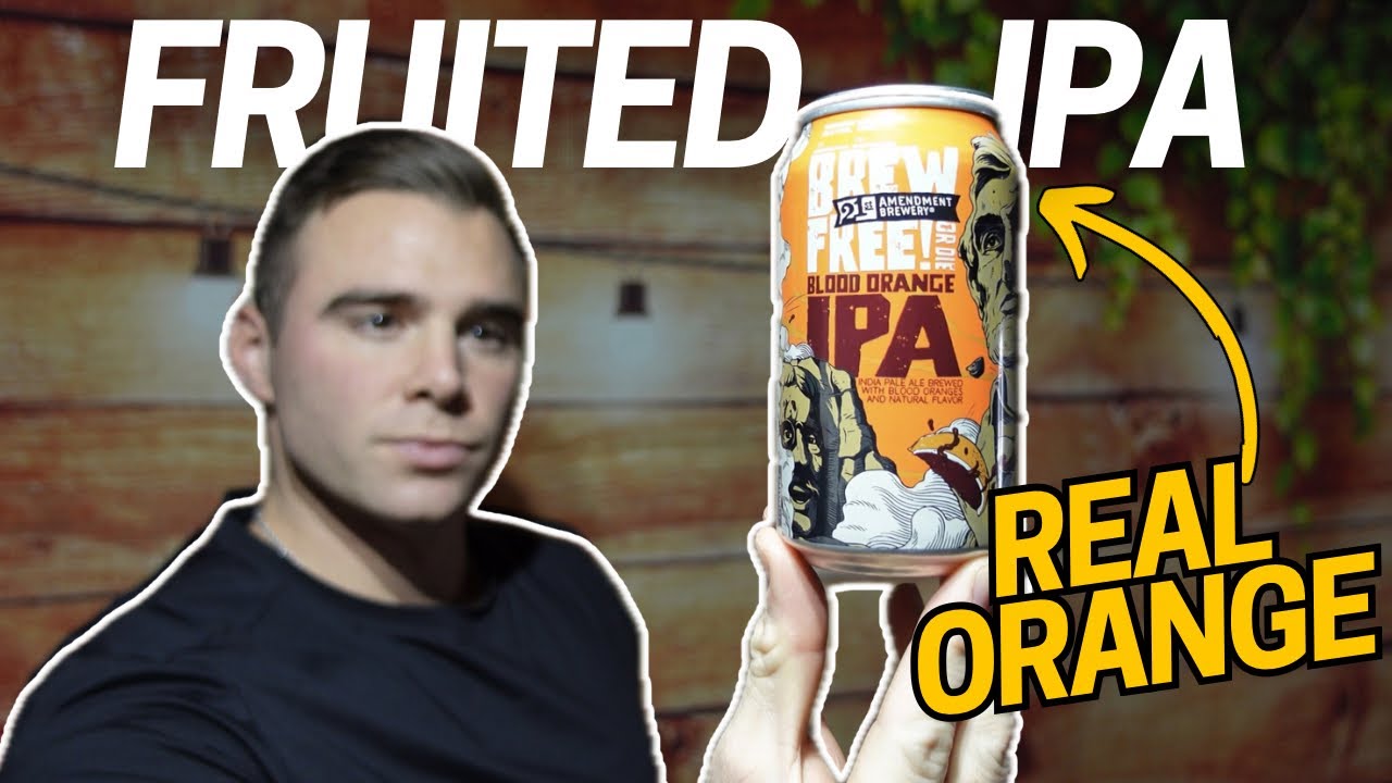 Is This The BEST Fruited IPA? | 21st Amendment Blood Orange IPA Review