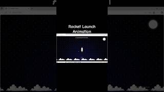 Celebrity 🚀 Rocket Launch Animation in Code! #coding #viral #html #htmlcss #css #code #rocketlaunch Wealth