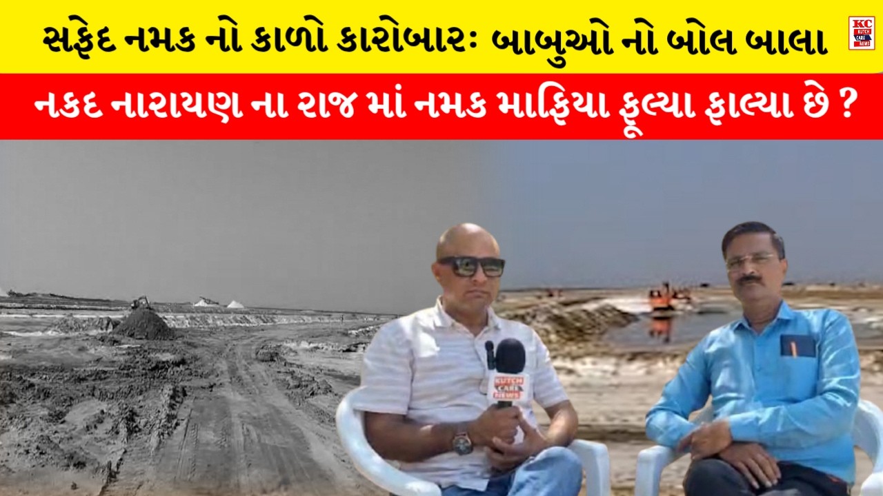 કચ્છના સોલ્ટ માફિયા પર લગામ ક્યારે લાગશે?